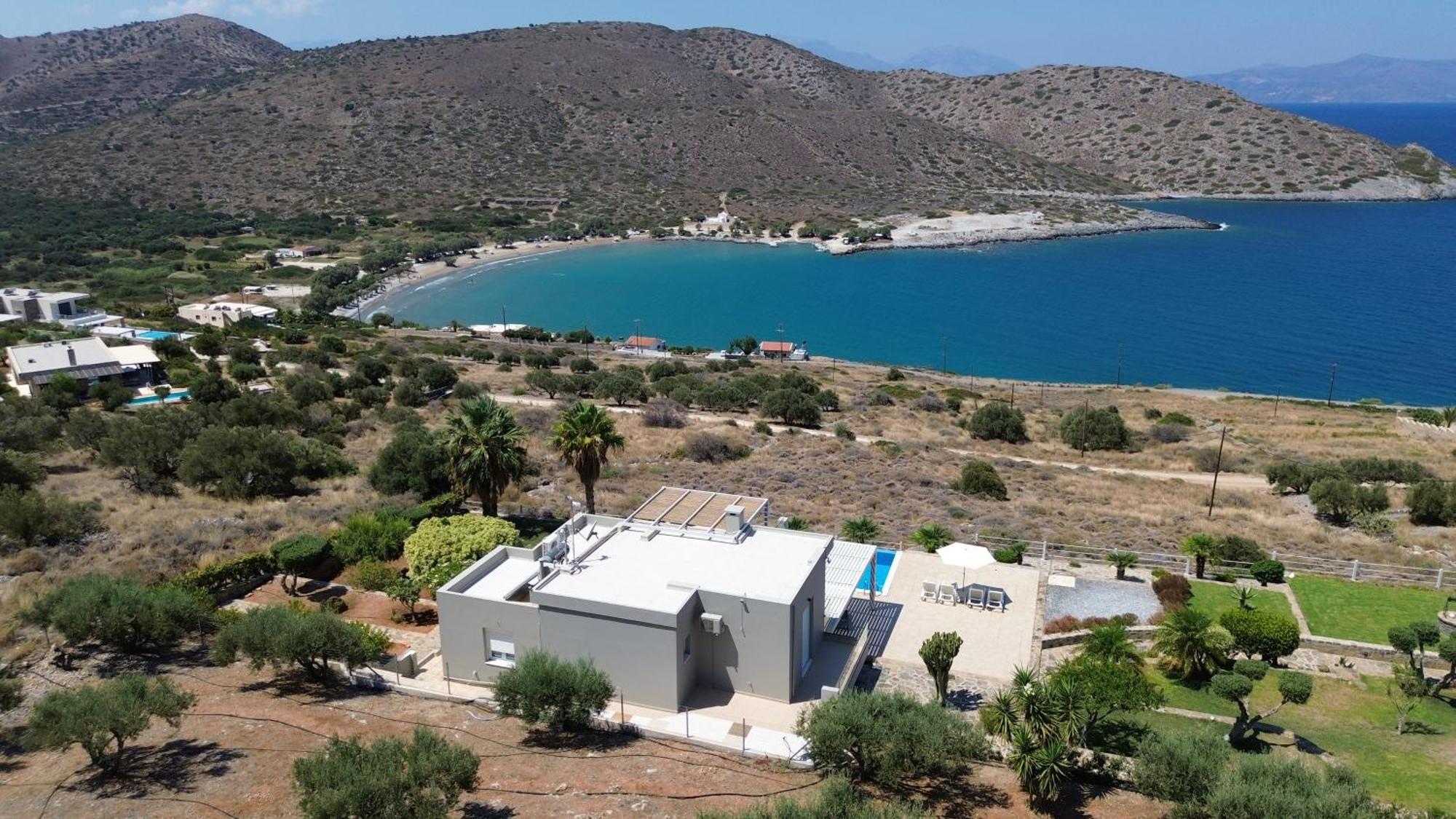 Villa Tholos Crete Kavoúsion Buitenkant foto