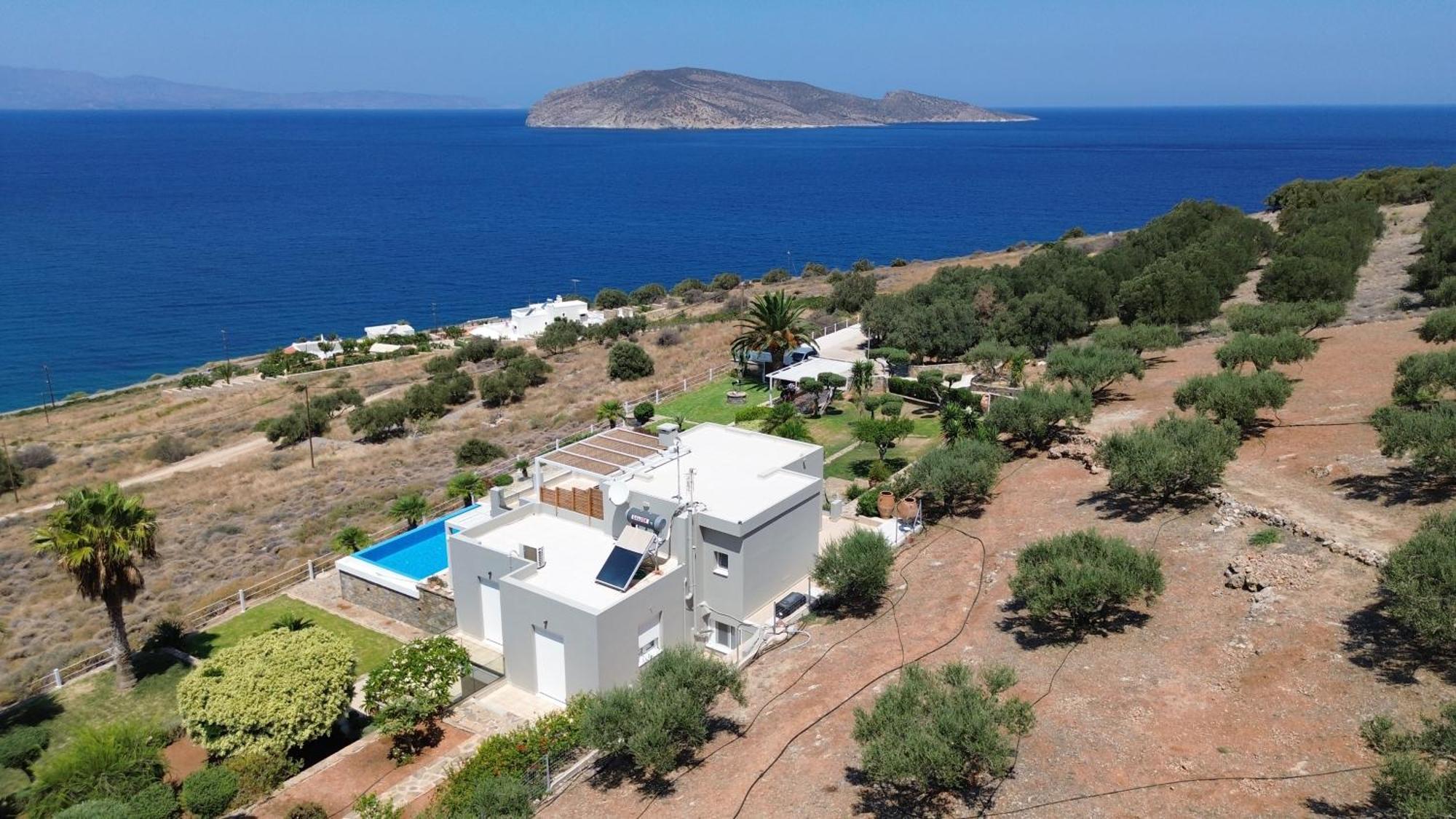 Villa Tholos Crete Kavoúsion Buitenkant foto